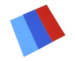 iJDMTOY 7×7-Inch Iconic 3-Color Stripe Decal Stickers 7″, Multicolor