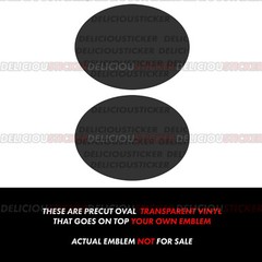 For 2022-24 Gr86 Smoke PreCut Vinyl Tint Overlay Ppf Decal for Front Rear Emblem