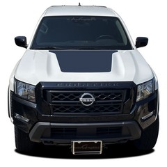 FITS 2022-2026 Nissan Frontier Hood Blackout Graphics Body Decal Vinyl Graphic