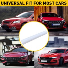 Car Sun Visor Strip Tint Film Front Windshield UV Shade Banner Accessories-White