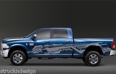 Technical Square Modern Graphic Stripe Decal Vinyl Car Truck Vehicle SUV Pickup