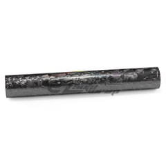24K Chopped Forged Carbon Fiber Gloss Black Car Vinyl Wrap Sticker Decal Sheet