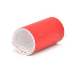 2x 3.54″ x 59″ Matte Red Car Hood DIY Vinyl Tape Racing Stripes Sticker Decals
