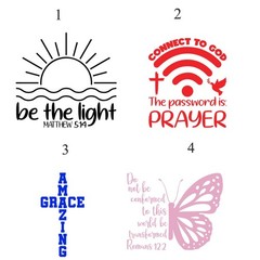 Christians Car Decal, Oracal Vinyl Sticker