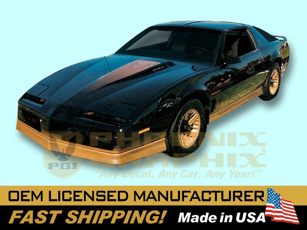 1984 Trans Am Decals Graphics Stripes Kit – 19 Pieces COMPLETE!