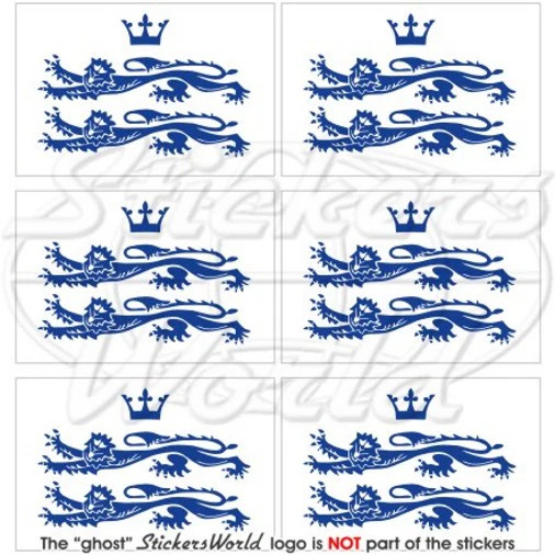 BERKSHIRE County Flag ENGLAND UK 40mm (1.6″) Vinyl Stickers Decals x6