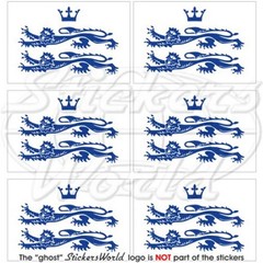 BERKSHIRE County Flag ENGLAND UK 40mm (1.6″) Vinyl Stickers Decals x6