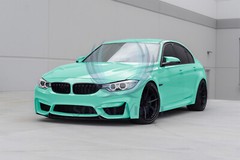 Gloss Teal Glossy Vinyl Car Wrap Sticker Decal Sheet DIY Bubble Free Air Release