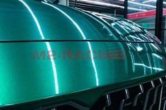 ESSMO PET Super Gloss Metallic Emerald Green Vehicle Vinyl Wrap Decal Like Paint