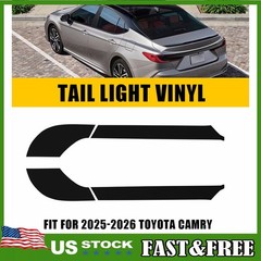 FOR 25+ Toyota Camry Tail Light Turn Signal&Reverse Black Precut Vinyl Tint 1~10