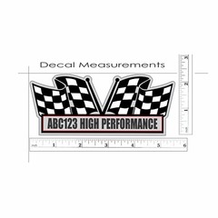 318 HIGH PERFORMANCE engine AIR CLEANER DECAL Fits Chrysler mopar muscle car 2X