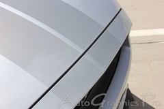 2015-2017 Ford Mustang DIGITAL FADED RALLY STRIPE Black Hood Vinyl Decal Graphic