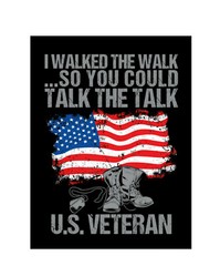 I Walked The Walk Decorative Car Truck Decal Window Sticker Vinyl Die-Cut