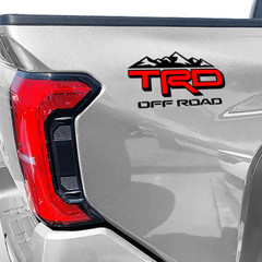 TRD Off Road Tacoma 2024 2025 Mountain Toyota Truck vinyl decals stickers r1