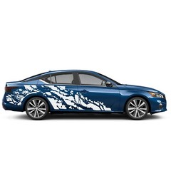 Nightmare Decal for Nissan Altima S SV SL SR Midnight Platinum skull graphic kit