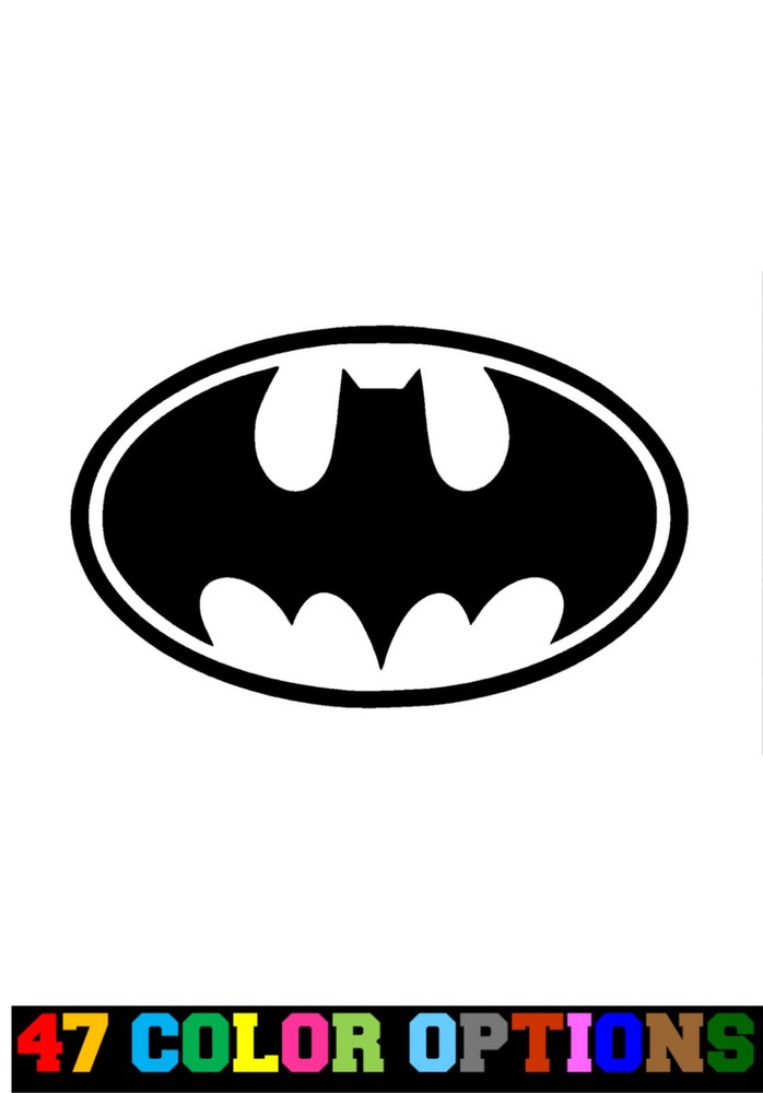 Decal Vinyl Truck Car Sticker – DC Comics Batman Classic Logo