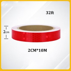 164ft Reflective Safety Conspicuity Warning Tape DIY Sticker Decal 2cm Roll