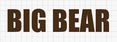 3.3″ x 9.7″ Vinyl Bumper Sticker Oracal 651 Brown Die Cut Decal