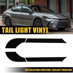 2PCS PreCut Vinyl Tint For 2025-26 Toyota Camry Tail Light Vinyl Overlay Cover