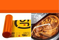 Gloss Dark Black Film Smoke Tint Lens Vinyl Wrap For Headlight Taillight