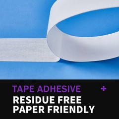 Linen Hinging Tape – Self-Adhesive for Prints Matte White