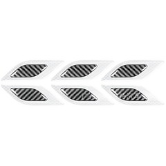White-Black Car Door Handle Bowl Anti-Scratch Sticker Protector Trim