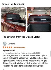 American Flag Window Decal for Pickup Trucks, SUVs. XPLORE OFF-ROAD