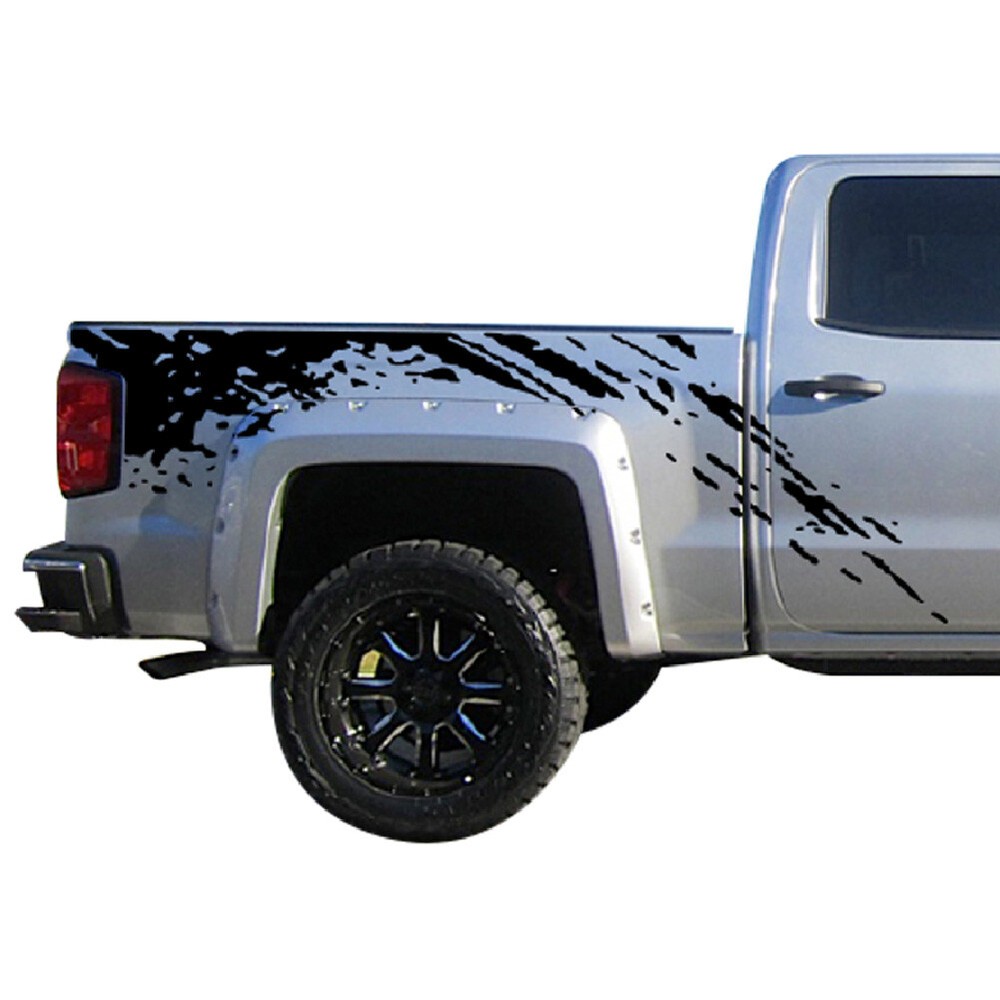 Mud splash For Silverado decal 2007 2014 2015 2017 bed graphics sticker bumper