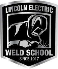 Lincoln Electric Welding School Equipment LOGO Vinyl Sticker Decal Toolbox Truck