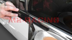 Avery Dennison Gloss / Matte / Satin Black Out Vinyl Wrap Chrome Delete Trim