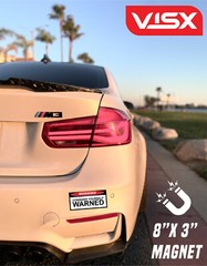 Warning consider yourself warned Bumper Magnet Funny jdm hazard danger caution