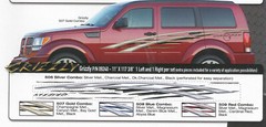 Automotive Customizing Decal GRZZLY DISCOUNTED