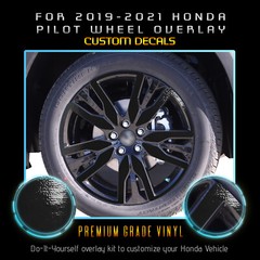 For 2019-2021 Honda Pilot Wheel Overlay Graphic Decal – Glossy Vinyl