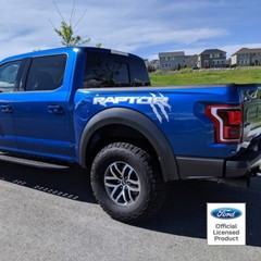 2020 FORD RAPTOR BED GRAPHICS W/ SLASH VINYL SIDE DECAL STICKERS F150 2018 2019