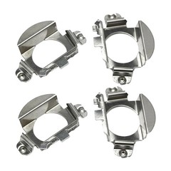 H7 LED Headlight Bulb Adapter Holders Socket Base Retainer Clip for Bens-C VW 4X