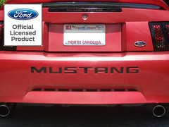 2002 2003 2004 Ford Mustang Letters Rear Bumper Inserts Vinyl Decals Fits 99-04