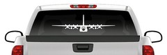 C130 Airplane Plane Airforce Military Hercules Cargo Carrier Combat Vinyl Decals
