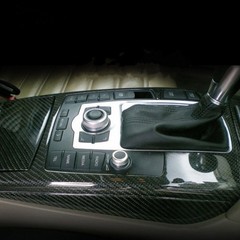 7D Carbon Fiber Vinyl Wrap Roll Car Moto DIY Interior Exterior Black 12×60″