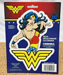 Wonder Woman DC Comics Vinyl Decal Sticker Chroma 6.5” Girl Power Superhero NEW