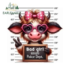 EARLFAMILY 5.1″ Easily DISTRACTED By Cows Car Stickers Creative Auto JDM Decals