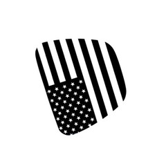 Rear Back Window American Flag Black Sticker Fit For Toyota Supra 2019-2022