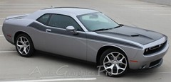 Pursuit T/A Body Stripes Decal 3M Vinyl Graphic for 2011-2023 Dodge Challenger