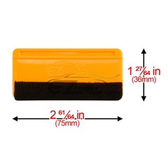5x Mini Felt Edge Squeegee Scraper Vinyl Wrap Decal Sticker Application Car Tool