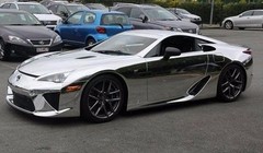 “REFLECTIVE” Silver Chrome Vinyl Paint/Surface Wrap Film Protector Sheet 12″x60″