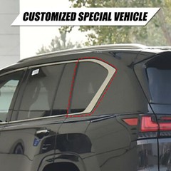 Back Side Window Glass USA Flag Sticker Decal For Lexus LX600