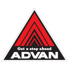 ADVAN Sticker Decals Vinyl Logo JDM Skate Ski Luggage Car Motor Bike Ebike Gift