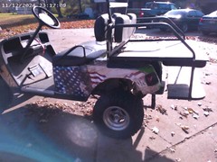 Golf Cart We the people Large Rear Fender Wrap Graphics set FIT all Year and Mod