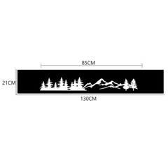 Car Front Windshield Sticker Banner Tree Mountain Graphic Vinyl Decal Decoration