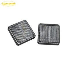 2X Motorcycle Truck ATV LED Rectangle Reflector Tail Brake Stop Light Universal