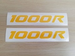 2pcs 1000R Decal Vinyl Stickers for Can Am Maverick